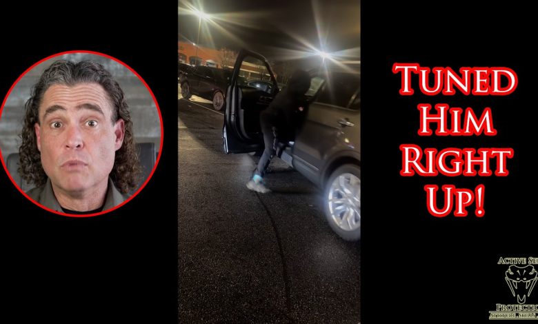 Mouthy Dude Gets an Instant Attitude Adjustment