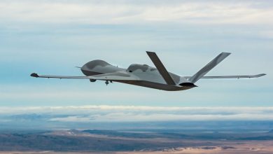 F-22 Raptor, MQ-20 drone complete manned-unmanned flight exercise