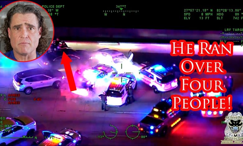 End of Road Rage Insanity Caught On Camera; Great Work By Tampa PD!