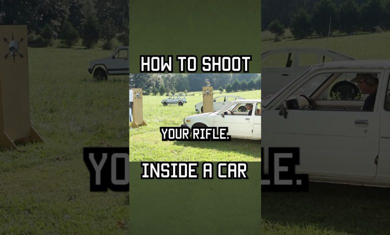 How to shoot inside of a car, safely #shorts #car #selfdefense #military #specialforces