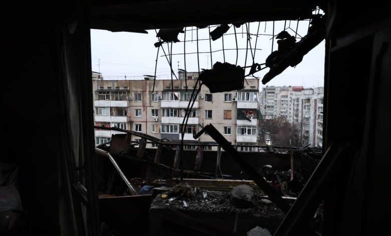 Ukraine says Russia launched a major aerial attack before Kyiv’s talks with US