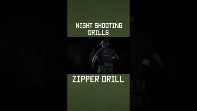 Night shooting drills for you: ZIPPER DRILL #nvg #training #military