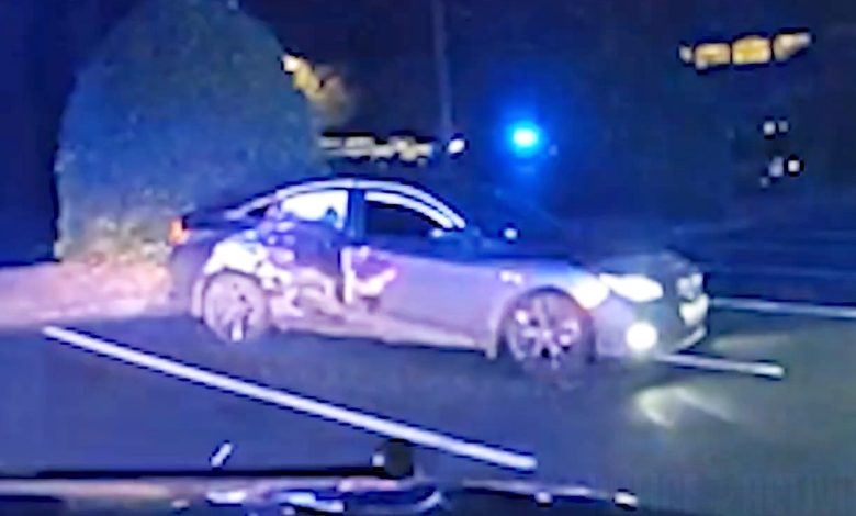 Dashcam Shows Car Chase & Gunfight Following Attack of Greenville Police Officer