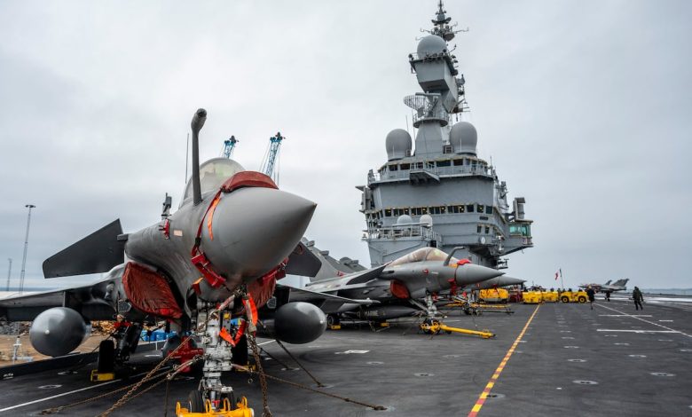 Swedish Navy intercepts suspected Russian drone nearing French aircraft carrier Swedish Navy intercepts suspected Russian drone nearing French aircraft carrier