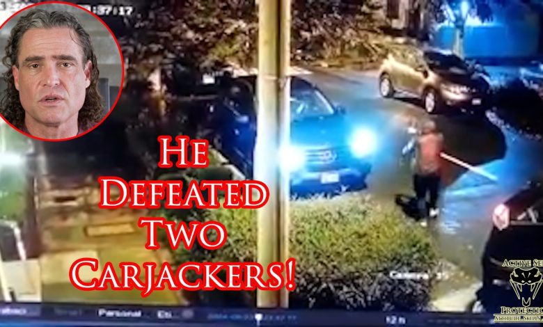 Prepared Citizen Works Fast to Outdraw Armed Carjackers