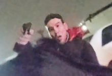 Bullet Tears Through Officers Hat During Close Call Shootout With Armed Suspect