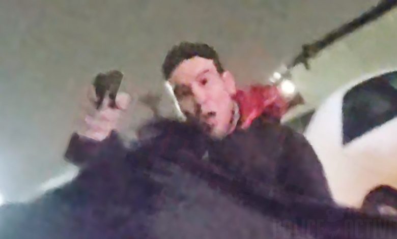 Bullet Tears Through Officers Hat During Close Call Shootout With Armed Suspect