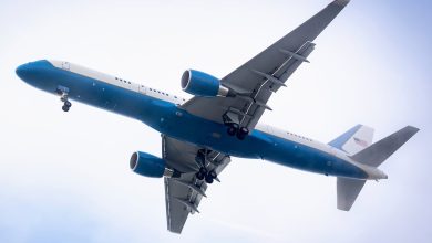 Air Force One will be painted red, white and blue as Trump has hinted, US military says