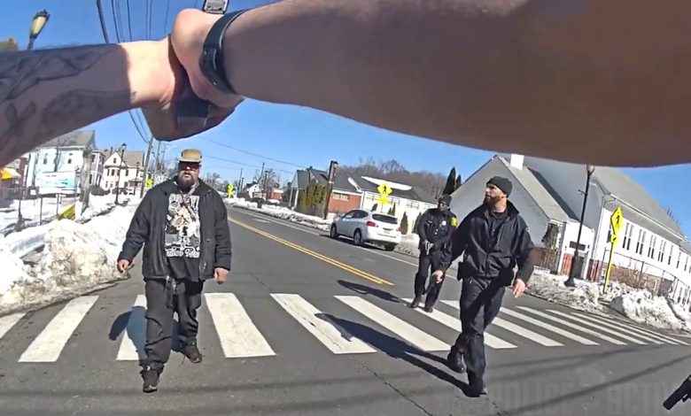 Hartford Officer Fires on Man Advancing With a Knife