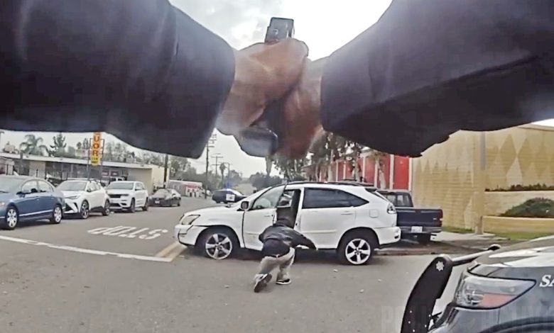 San Diego Officer Opens Fire After Suspect Reaches for Gun Like Object