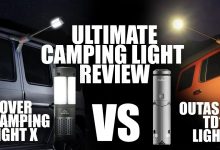 Ultimate Camping Light Review | Telescopic Rover Camping  X vs. Telescoping Outask TD1