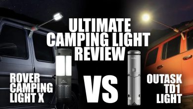 Ultimate Camping Light Review | Telescopic Rover Camping  X vs. Telescoping Outask TD1