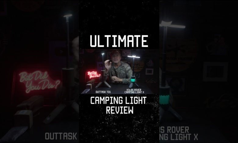 Reviewing the ULTIMATE CAMPING LIGHTS #camping #nature #military #gear #review