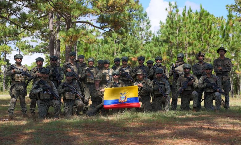 US and Ecuador launch military operation against organized crime groups US and Ecuador launch military operation against organized crime groups