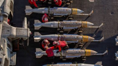 Bombs headed for Iran in Operation Epic Fury don names of US sailors Bombs headed for Iran in Operation Epic Fury don names of US sailors