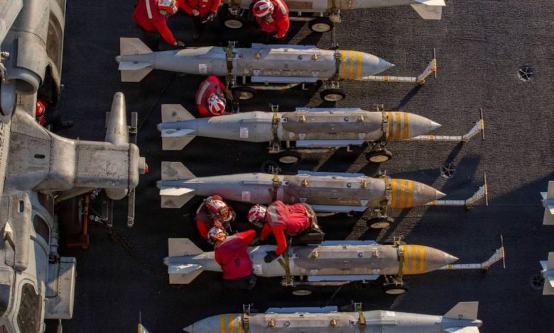 Bombs headed for Iran in Operation Epic Fury don names of US sailors