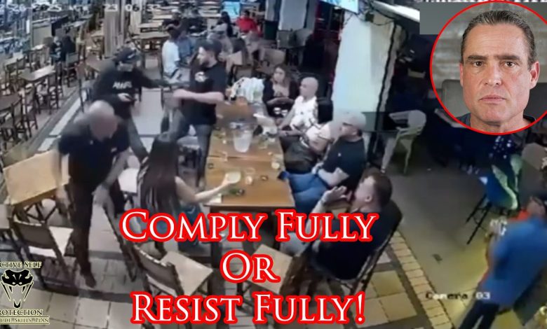 The Dangers of Half-Hearted Resistance Against Armed Robber Caught on Camera