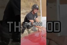 How bullets bounce off cars #cars #selfdefense #military