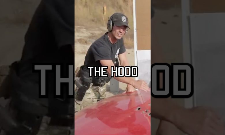 How bullets bounce off cars #cars #selfdefense #military