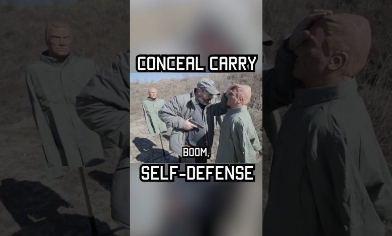 Conceal-carry self defense for you #shorts #selfdefense #military #lawenforcement