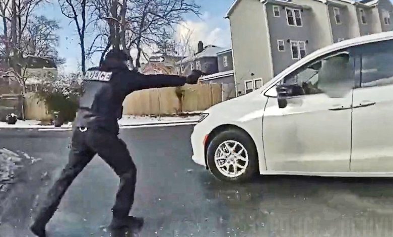 Newark Officer Shoots Driver Trying to Flee Detention Scene