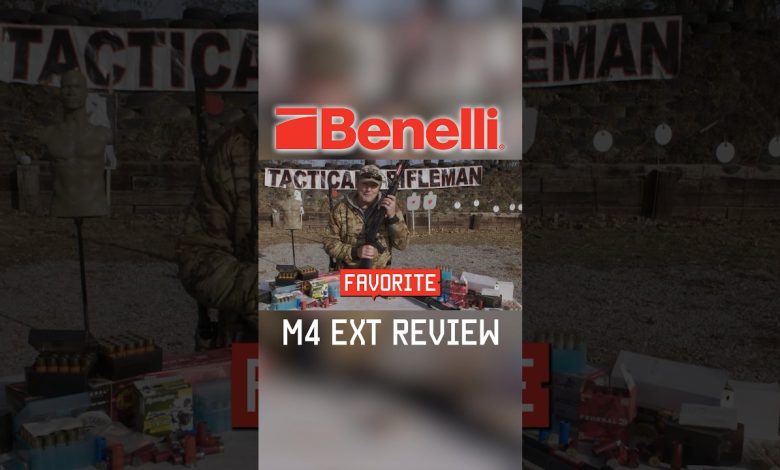 My new favorite shotgun- Benelli M4 EXT #military #benelli #shorts