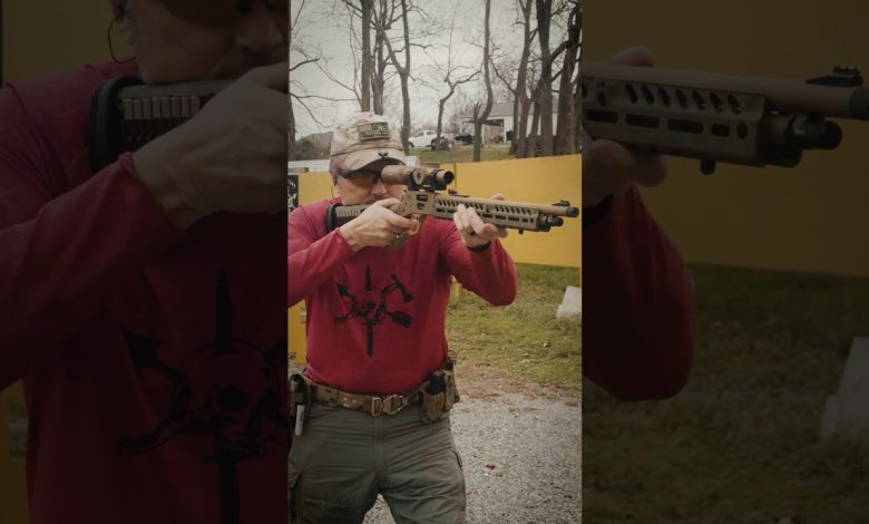 Tactical Lever Gun? 🤯 #shorts #tactics #military #fun