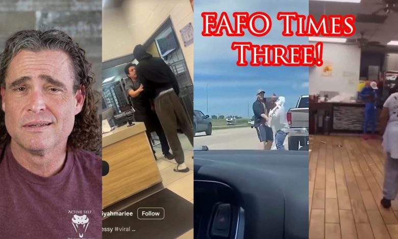 Three Confrontations Caught on Camera