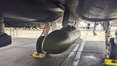 US strikes Iranian underground missile storage with 5,000-pound penetrator