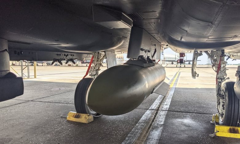 US strikes Iranian underground missile storage with 5,000-pound penetrator