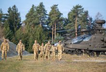 Apache helicopter shoots down drones in Europe for first time in combat exercise