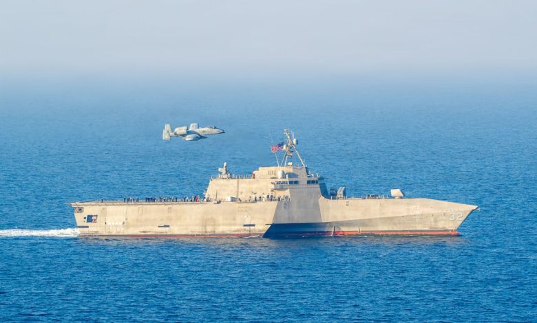 Two US counter-mine ships based in the Middle East are now in Singapore, Navy says