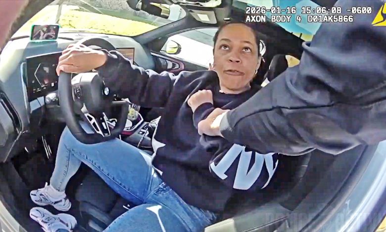 Officer Drags Woman From Car After She Refuses Ticket