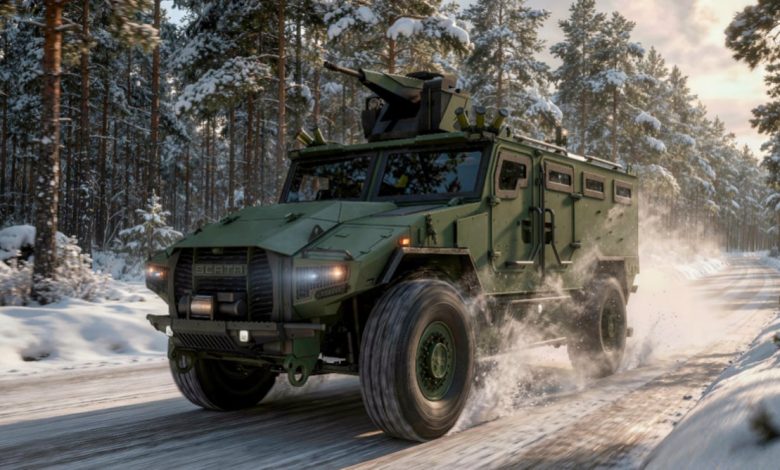 Texelis, Scata team up on medium-heavy vehicle that can do drone defense Texelis, Scata team up on medium-heavy vehicle that can do drone defense