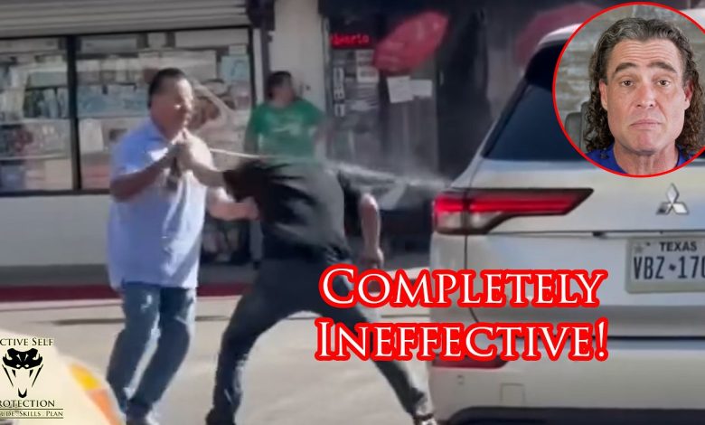 Real Fight Shows Why Wasp Spray SUCKS For Self-Defense