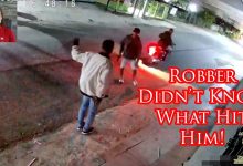 Intended Victim Has Sharp Surprise For Armed Robber