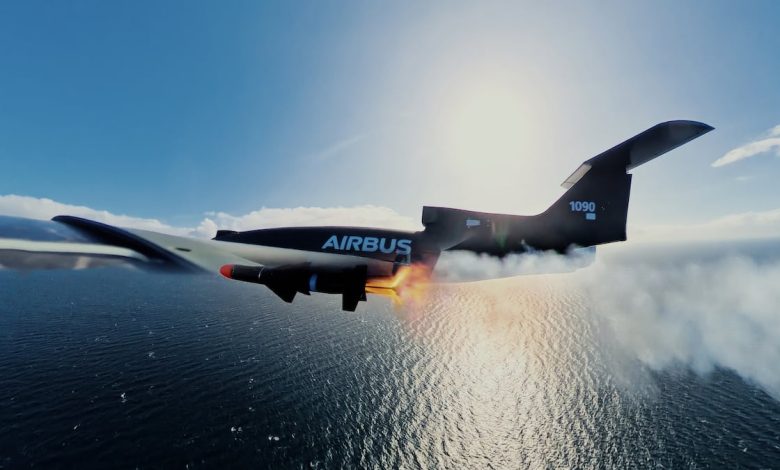 Missile-wielding Airbus interceptor engages one-way attack drone in test Missile-wielding Airbus interceptor engages one-way attack drone in test