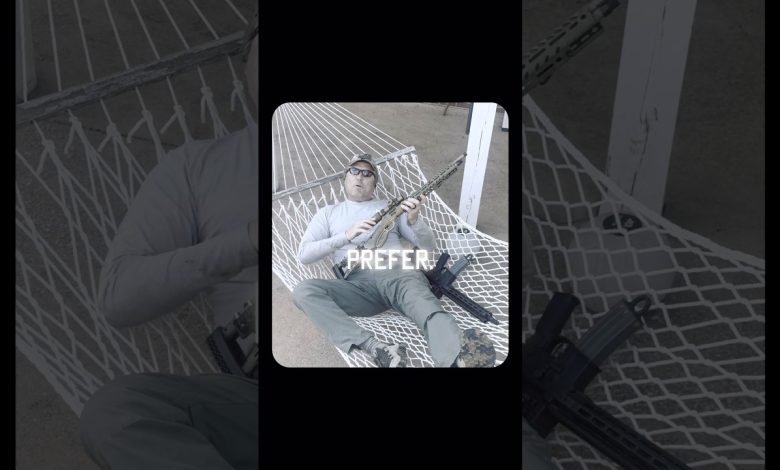 Which is better: AR vs. LEVER GUN? Sound off in the comments #shorts #opinion #military #cool