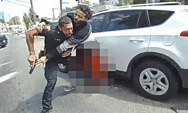 Suspect Goes For Officer’s Gun After Being Struck During Shootout