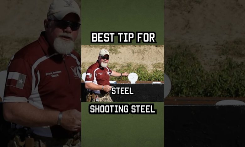 The Best Tip for Steel Target Shooting #tips #training