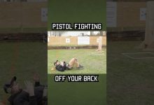 Pistol Fighting Off Your Back Like Special Forces #specialforces #training #military