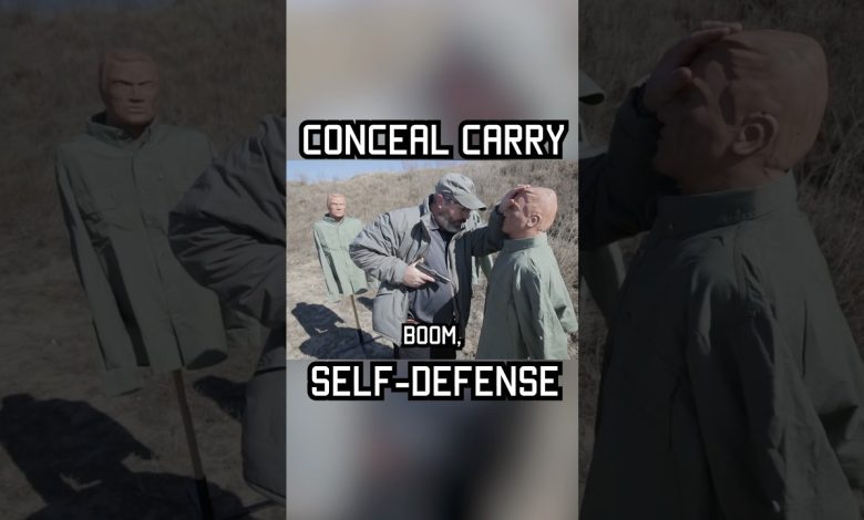 Concealed Carry Self Defense 👀 #selfdefense #tips #military #lawenforcement