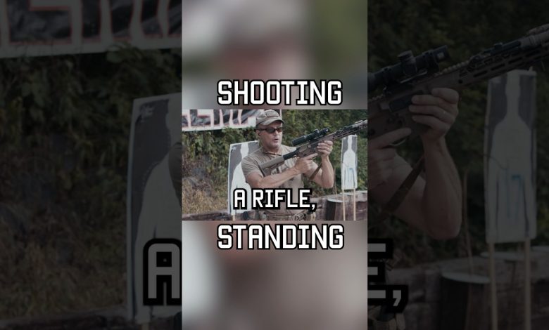 Here’s a tip for Shooting While Standing! #tips #military #shorts