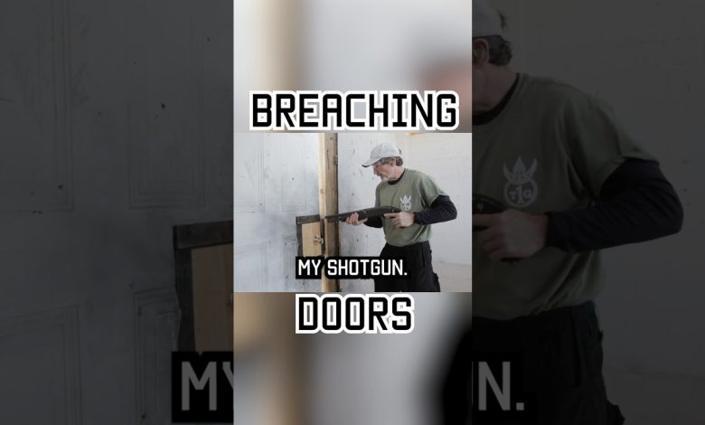 How to Breach A Door #shorts #tips #military
