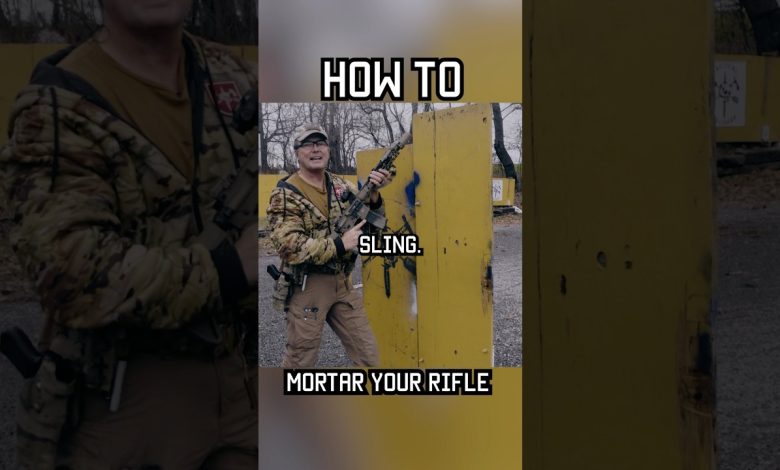 How To “Mortar” Your Rifle #shorts #military #specialforces