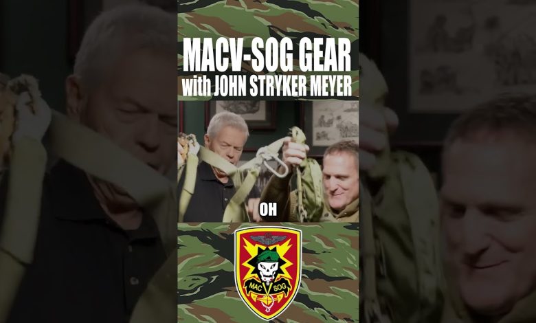 MAC-V SOG Gear with John Stryker Meyer #history #military #shorts