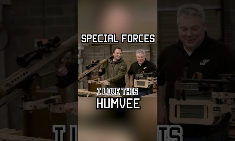 What’s in a Special Forces Humvee? #car #military #specialforces