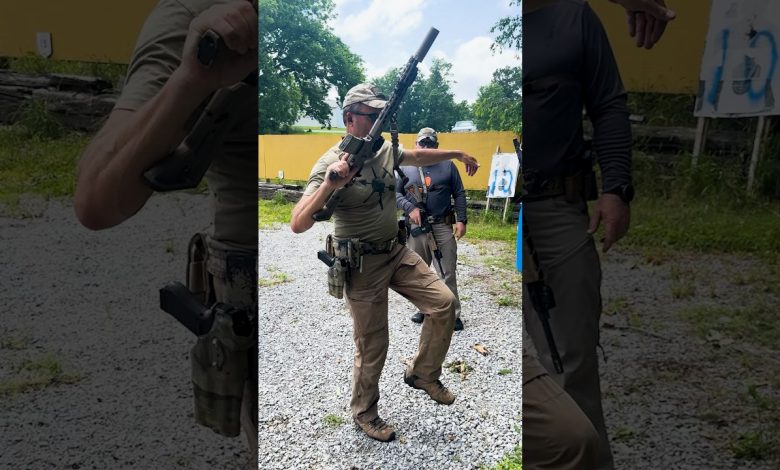 How’s your balance? #training #military #shorts