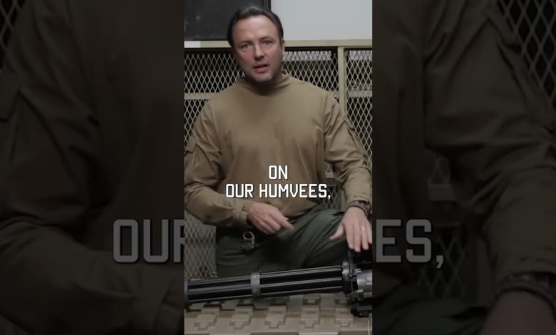 Miniguns are badass #military #army #specialforces #shorts