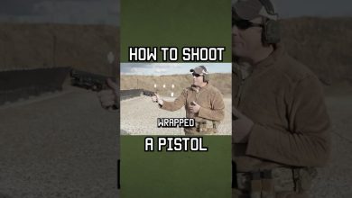 How To Shoot A Pistol For Dummies #howto #military #shorts